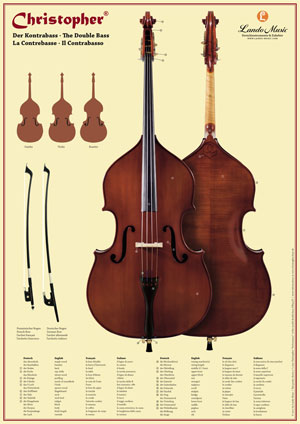 double bass poster